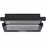 Rosenstein & Söhne Flachschirm-Dunstabzugshaube, Umluft, 350m³/Std. Saugleistung, schwarz Rosenstein & Söhne Flachschirm-Dunstabzugshauben Umluft/Abluft, Unterbau