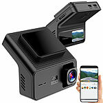 4K-UHD-Dashcam mit GPS, 1,47″ IPS-Display, G-Sensor, Parkwächter, App WLAN-GPS-Dashcams (Ultra HD) mit G-Sensor, Display und App