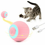 Sweetypet 2er Set Katzenspielzeug Elektrisch mit LED Licht Katzenspielzeug, pink Sweetypet Akku-Katzenspielzeuge mit LED