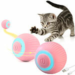 Sweetypet 2er Set Katzenspielzeug Elektrisch mit LED Licht Katzenspielzeug, pink Sweetypet Akku-Katzenspielzeuge mit LED