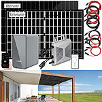 revolt Solar-Set: WLAN-Mikroinverter mit 2,24-kWh-Akku & 2x 425-W-Solarmodul revolt 