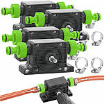 Royal Gardineer 4er-Set Pumpenaufsätze für Bohrmaschinen zum Um-/Auspumpen von Wasser Royal Gardineer Bohrmaschinen-Pumpen für Gartenschläuche
