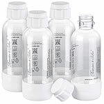 Rosenstein & Söhne 4er-Set PET-Flaschen für Getränke-Sprudler WS-300.multi, 0,5 Liter Rosenstein & Söhne Multi-Getränke- und Wassersprudler