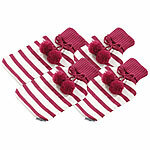 PEARL 4er-Set weiche Bezüge im Strickdesign für 2-Liter-Wärmeflasche PEARL 