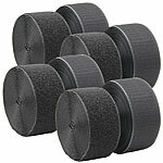 PEARL 4er-Set Klettbänder mit Nylon-Schlaufen/-Haken, zum Aufnähen, 40 kg/m PEARL Klettbänder mit Nylon-Schlaufen/-Haken, zum Aufnähen