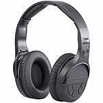 auvisio Zusätzlicher Stereo-Funk-Kopfhörer für Kopfhörer OK-335, Akku, 30 m auvisio Digitaler Over-Ear-Funk-Kopfhörer mit DSP, Bluetooth und Ladestation