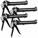 AGT 4er-Set Kartuschenpressen, Drehrahmen, für Kartuschen bis 310ml & 23cm AGT Kartuschenpressen mit Drehrahmen