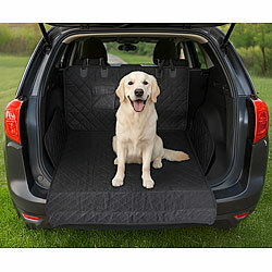 Lescars Kofferraumschutz für Hunde, gesteppt, mit Seiten- und Ladekantenschutz Lescars 