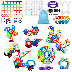 Playtastic 120 magnetische Bausteine, verschiedene Formen Playtastic 