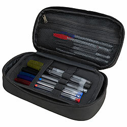 Xcase Federmäppchen mit großem Stauraum, für bis zu 80 Stifte, 5 Fächer Xcase Federmäppchen