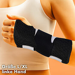 Speeron Leichte Passform-Handgelenkstütze, linke Hand, Größe L/XL Speeron Handgelenkstützen 
