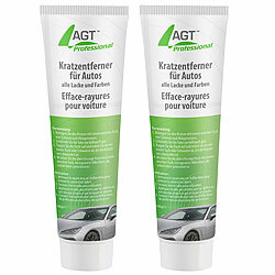 AGT Professional 2er-Set Kratzer-Entferner für Auto-Lacke, geeignet für alle Farben AGT Professional Lack-Kratzer-Entferner