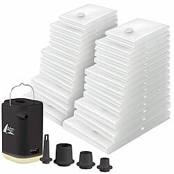 Vakuumbeutel / Vakuumbeutel-Sets mit Mini-Akku-Luftpumpe für günstige € 44,99 kaufen