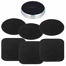 Callstel Magnetische Halterung für Handy, Schlüssel u.v.m., inkl. Magneten Callstel Ultradünne Handy Metallplättchen für magnetische Handyhalterungen
