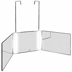 Sichler Beauty 360°-Akku-LED-Tür-Spiegel, Teleskophaken, höhenverstellbar, klappbar Sichler Beauty 360°-Akku-LED-Spiegel mit Teleskophaken, höhenverstellbare, klappbare