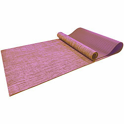 newgen medicals Natürliche Jute-Yoga- & Gymnastikmatte, gepolstert, Tragegurt,183x61cm newgen medicals Yoga- und Gymnastikmatten aus Jute 