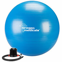 newgen medicals Sitz- und Gymnastikball, auch für Yoga, Anti-Platzen, Ø 75 cm, blau newgen medicals Sitz- und Gymnastikbälle auch für Yoga, Anti-Platzen