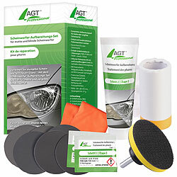 AGT Professional Scheinwerfer-Aufbereitungs-Set für matte und blinde Scheinwerfer AGT Professional Scheinwerfer-Aufbereitungssets