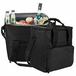 Xcase 2er-Set Kühl- & Isoliertaschen mit Tragegriffen und Schulterriemen Xcase 