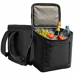 Xcase 2er set Kühlrucksack mit Schulterriemen und Vordertasche, mit Reißvers Xcase Kühlrucksäcke