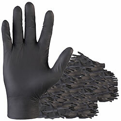 PEARL 200er-Set Nitril-Einweghandschuhe, puder- & latexfrei, Größe XL, EN455 PEARL Nitril-Einweghandschuhe, puder- und latexfrei