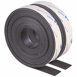 AGT Selbstklebendes A+B Magnetband, 3M, zuschneidbar, 3 m + 3 m, 15 mm AGT A + B Magnetklebebänder (Magnetband & Metallband), schneidbar