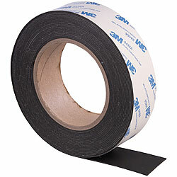 AGT Selbstklebendes Metallband für Magnethaftung, 6m x 35mm, zuschneidbar AGT Metallbänder, selbstklebend