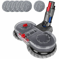 Sichler Haushaltsgeräte Elektrischer Wischaufsatz f. Dyson V7, V8, V10, V11,V15 mit Wassertank Sichler Haushaltsgeräte Elektrische Wischaufsätze für Dyson mit Wassertank