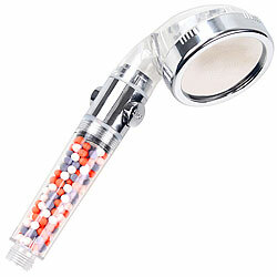 BadeStern Wassersparender Duschkopf mit Filtration, Druckerhöhung, 3 Strahlarten BadeStern Wassersparende Duschköpfe mit Filtration, Druckerhöhung und 3 Funktionen