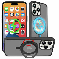 Xcase Stoßfeste Hülle für iPhone 14 Pro, MagSafe-kompatibel, 360°-Ständer Xcase Stoßfeste Hüllen für iPhone 14 Pro, MagSafe-kompatibel, 360°-Ständer