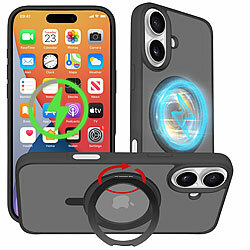 Xcase Stoßfeste Hülle für iPhone 16, MagSafe-kompatibel, 360°-Ständer Xcase Stoßfeste Hüllen für iPhone 16, MagSafe-kompatibel, 360°-Ständer