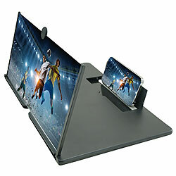 PEARL 18" Bildschirm-Lupe (45,7cm) zum Vergrößern von Handy-Display, schwarz PEARL 