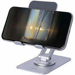 PEARL Verstellbarer Tablet- und Smartphone-Arm, 3 Achsen PEARL Faltbare Tablet Ständer für Tablets/Handys, 3 Achsen höhenverstellbar