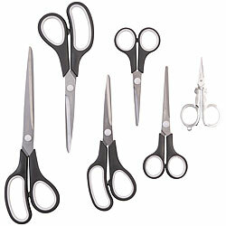 General Office 6-teiliges Scheren-Set, Edelstahl mit Titanbeschichtung General Office Scherensets