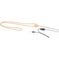 Callstel Induktionsschleife für Mini-Headset SHS-100, mit 3,5-mm-Klinkenstecker Callstel Mini-Induktions-Headsets