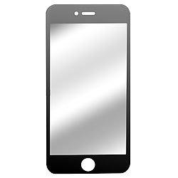Somikon Randlos Displayschutz-Cover iPhone 6/s Plus Echtglas 9H schwarz Somikon Echtglas-Displayschutz (iPhone 6/6s Plus)