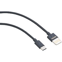 Callstel Lade- & Datenkabel USB auf USB Typ C, zweiseitige Stecker, 100 cm, 2 A Callstel USB-C-Kabel, verdrehsicher