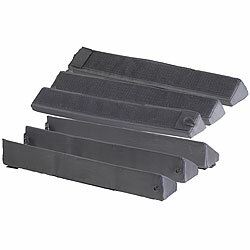 PEARL Kofferraum-Gepäckfixierung aus Schaumstoff/Nylon, mit Klett, 6-teilig PEARL Gepäckfixierungen für den Kofferraum 