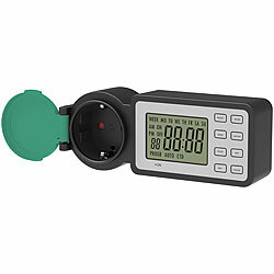 revolt Digitale Outdoor-Zeitschaltuhr, programmierbare Zeiten, minutengenau revolt Digitale Outdoor-Zeitschaltuhren 