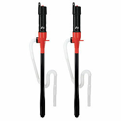 AGT 2er-Set Flüssigkeitspumpe mit Batterie, für Diesel/Wasser/Öl, 8l/Min. AGT