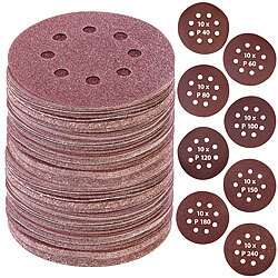 AGT 160er-Set Klett-Schleifscheiben für Exzenterschleifer, Ø 125 mm AGT Klett-Schleifscheiben-Sets für Exzenterschleifer