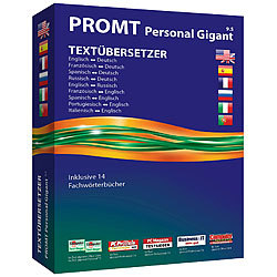 PROMT &Uuml;bersetzungspaket 2014 &Uuml;bersetzungssoftwares (PC-Software)