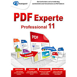 Avanquest PDF Experte Professional 11 Avanquest PDF-Generatoren (PC-Software)