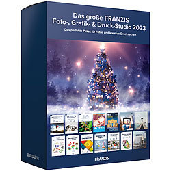 FRANZIS Das große FRANZIS Foto-, Grafik- und Druckstudio 2023 FRANZIS Druckvorlagen & -Softwares (PC-Softwares)