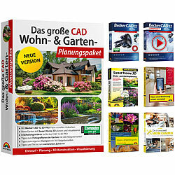 Markt + Technik Das große CAD Wohn- und Garten-Planungspaket 2023 inkl. E-Books Markt + Technik CAD-Softwares (PC-Softwares)