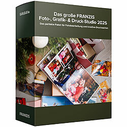 Markt + Technik Das große FRANZIS Foto-, Grafik- & und Druckstudio 2025 Markt + Technik Druckvorlagen & -Softwares (PC-Softwares)