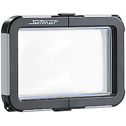 Somikon Kamera-Tauchgehäuse ohne Objektivführung (max. 99x64x20mm) Somikon