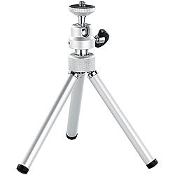 Somikon Mini-Teleskop-Stativ aus Aluminium für Kompakt-Kameras (1/4") Somikon Mini-Kamerastative