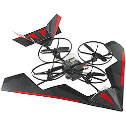 Simulus 4-Kanal-Quadrocopter GH-4X, Drohne mit 2,4 GHz-Fernsteuerung Simulus