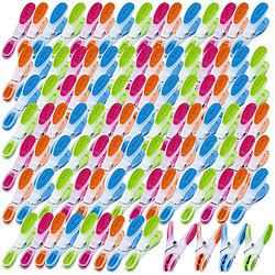 PEARL Extra starke Wäscheklammern mit Soft-Grip, 100 Stück, in 4 Farben PEARL Soft-Wäscheklammer-Sets